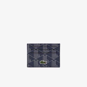 Lacoste etui na karty z monogramem The Blend