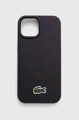 Lacoste etui na telefon iPhone 15 / 14 / 13 6.1" kolor czarny