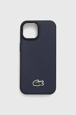 Lacoste etui na telefon iPhone 15 / 14 / 13 6.1" kolor granatowy