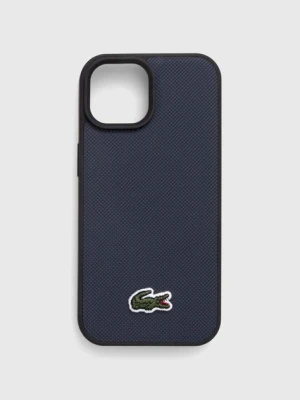 Lacoste etui na telefon iPhone 15 / 14 / 13 6.1" kolor granatowy