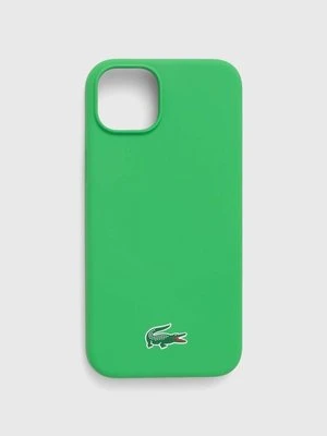 Lacoste etui na telefon iPhone 15 Plus / 14 Plus 6.7" kolor zielony