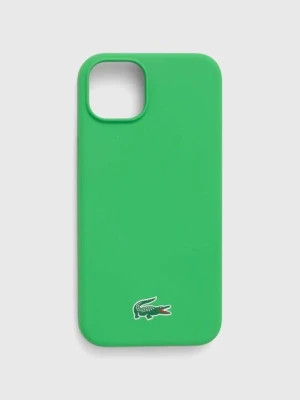 Lacoste etui na telefon iPhone 15 Plus / 14 Plus 6.7" kolor zielony