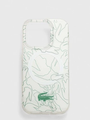 Lacoste etui na telefon iPhone 15 Pro 6.1"