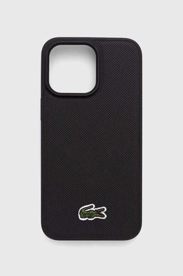 Lacoste etui na telefon iPhone 15 Pro Max 6.7" kolor czarny