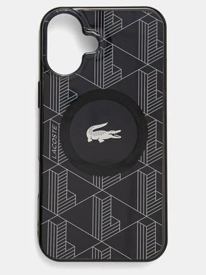 Lacoste etui na telefon iPhone 16 Plus 6.7 kolor czarny LCHMP16MUBSK