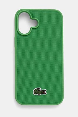 Lacoste etui na telefon iPhone 16 Plus 6.7 kolor zielony LCHMP16MPVCN