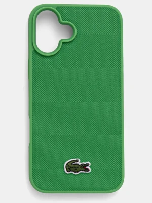 Lacoste etui na telefon iPhone 16 Plus 6.7 kolor zielony LCHMP16MPVCN