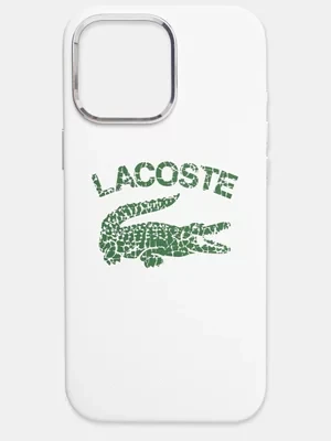 Lacoste etui na telefon iPhone 16 Pro Max 6.9 kolor biały LCHMP16XUCRH