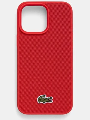 Lacoste etui na telefon iPhone 16 Pro Max 6.9 kolor czerwony LCHMP16XPVCR