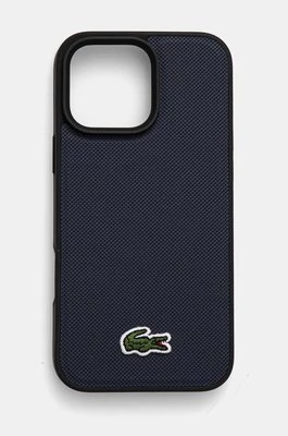 Lacoste etui na telefon iPhone 16 Pro Max 6.9 kolor granatowy LCHMP16XPVCV