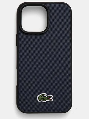 Lacoste etui na telefon iPhone 16 Pro Max 6.9 kolor granatowy LCHMP16XPVCV