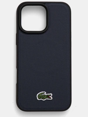 Lacoste etui na telefon iPhone 16 Pro Max 6.9 kolor granatowy LCHMP16XPVCV