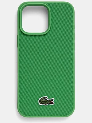 Lacoste etui na telefon iPhone 16 Pro Max 6.9 kolor zielony LCHMP16XPVCN