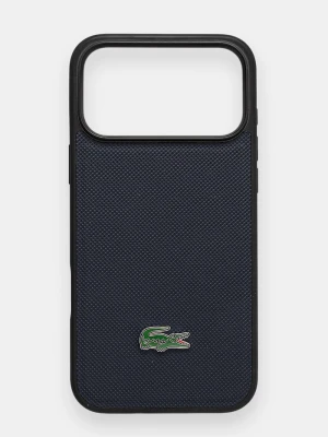 Lacoste etui na telefon iPhone 17 Pro Max granatowy