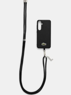 Lacoste etui na telefon Samsung Galaxy S25 czarny
