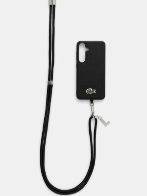 Lacoste etui na telefon Samsung Galaxy S25 czarny