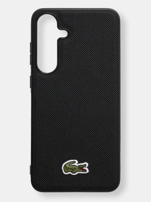 Lacoste etui na telefon Samsung Galaxy S25+ kolor czarny LCHMS25MPVCK