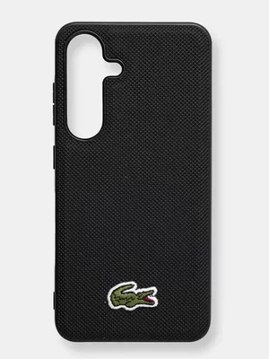 Lacoste etui na telefon Samsung Galaxy S25 kolor czarny LCHMS25SPVCK