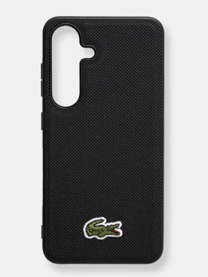 Lacoste etui na telefon Samsung Galaxy S25 kolor czarny LCHMS25SPVCK