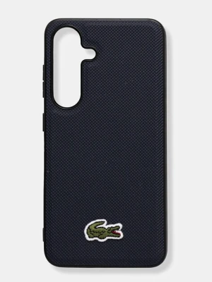 Lacoste etui na telefon Samsung Galaxy S25 kolor granatowy LCHMS25SPVCV