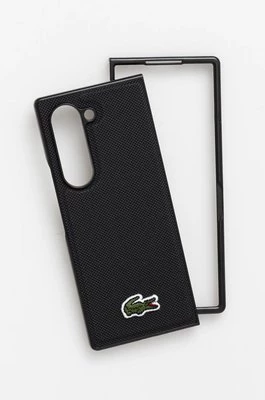 Lacoste etui na telefon Z Fold6 F956 kolor czarny LCHMZFD6PVCK