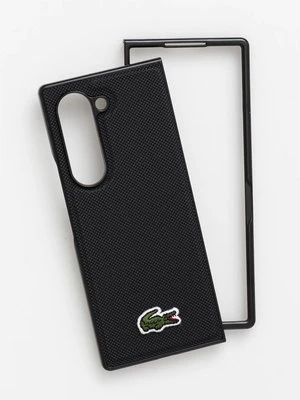 Lacoste etui na telefon Z Fold6 F956 kolor czarny LCHMZFD6PVCK