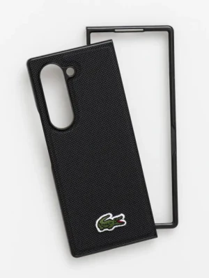 Lacoste etui na telefon Z Fold6 F956 kolor czarny LCHMZFD6PVCK