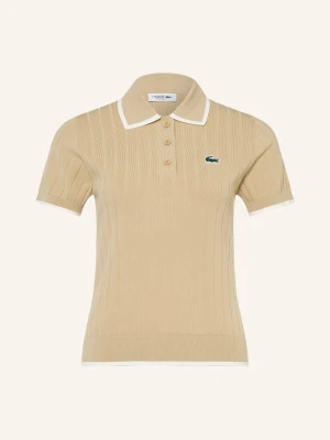 Lacoste Funkcyjna Koszulka Polo beige