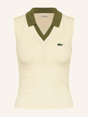 Lacoste Funkcyjna Koszulka Polo lila