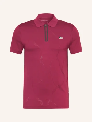 Lacoste Funkcyjna Koszulka Polo O Kroju Slim Fit pink