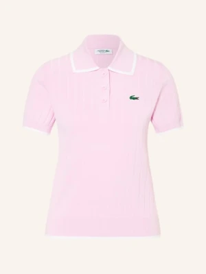 Lacoste Funkcyjna Koszulka Polo rosa