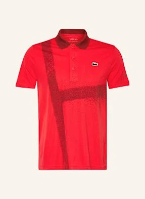 Lacoste Funkcyjna Koszulka Polo rot