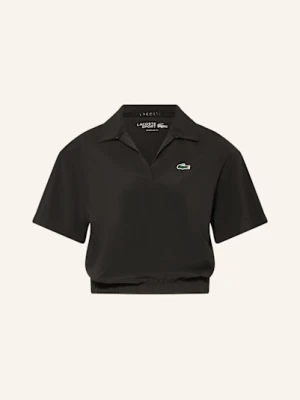 Lacoste Funkcyjna Koszulka Polo schwarz