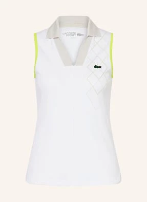 Lacoste Funkcyjna Koszulka Polo weiss