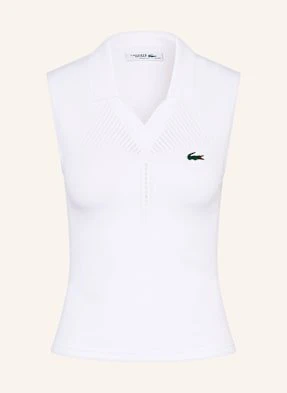 Lacoste Funkcyjna Koszulka Polo weiss
