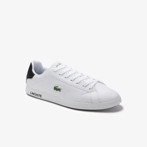 Zdjęcie produktu Lacoste Graduate 0120 2 Sma Męskie Białe - Czarne Trampki