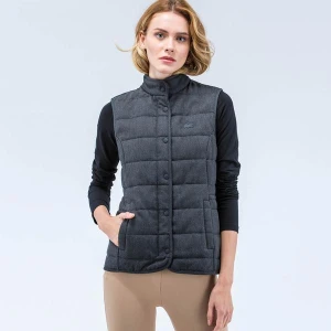 Lacoste Gri Kaşe Kadın Yelek