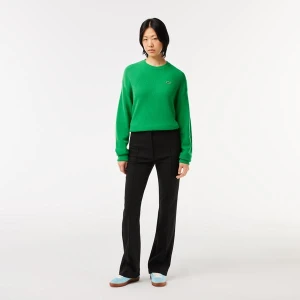 Lacoste High waist, Flared Cut Dress Pants