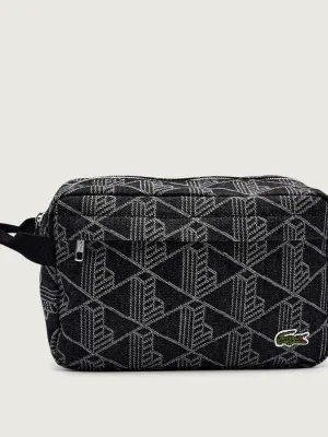 Lacoste Jeansowa kosmetyczka