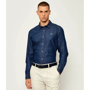 Lacoste Jeansowa koszula | Regular Fit