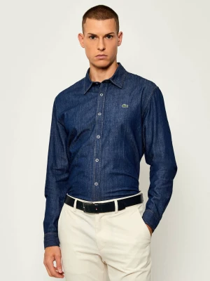 Lacoste Jeansowa koszula | Regular Fit