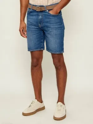 Lacoste Jeansowe szorty | Straight fit