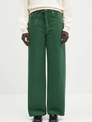 Lacoste jeansy damskie high waist HF0206