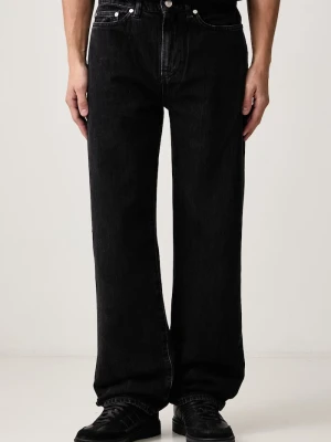 Lacoste jeansy straight męskie czarny