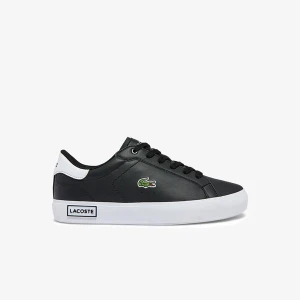 Lacoste Juniors' Powercourt Synthetic Trainers