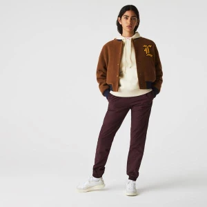 Lacoste Kadın Relaxed Fit Bordo Eşofman Altı