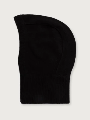 Lacoste kaptur z wełny merino czarny