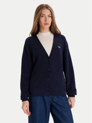 Lacoste Kardigan AF4143 Granatowy Regular Fit