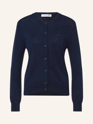 Lacoste Kardigan blau GRANATOWY
