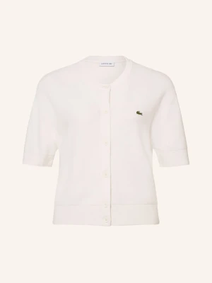 Lacoste Kardigan weiss KREMOWY